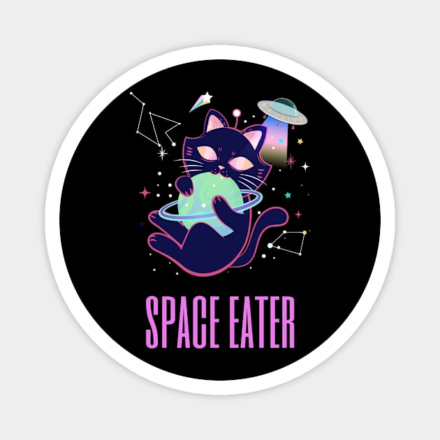 Space Eater Magnet by Mad Art